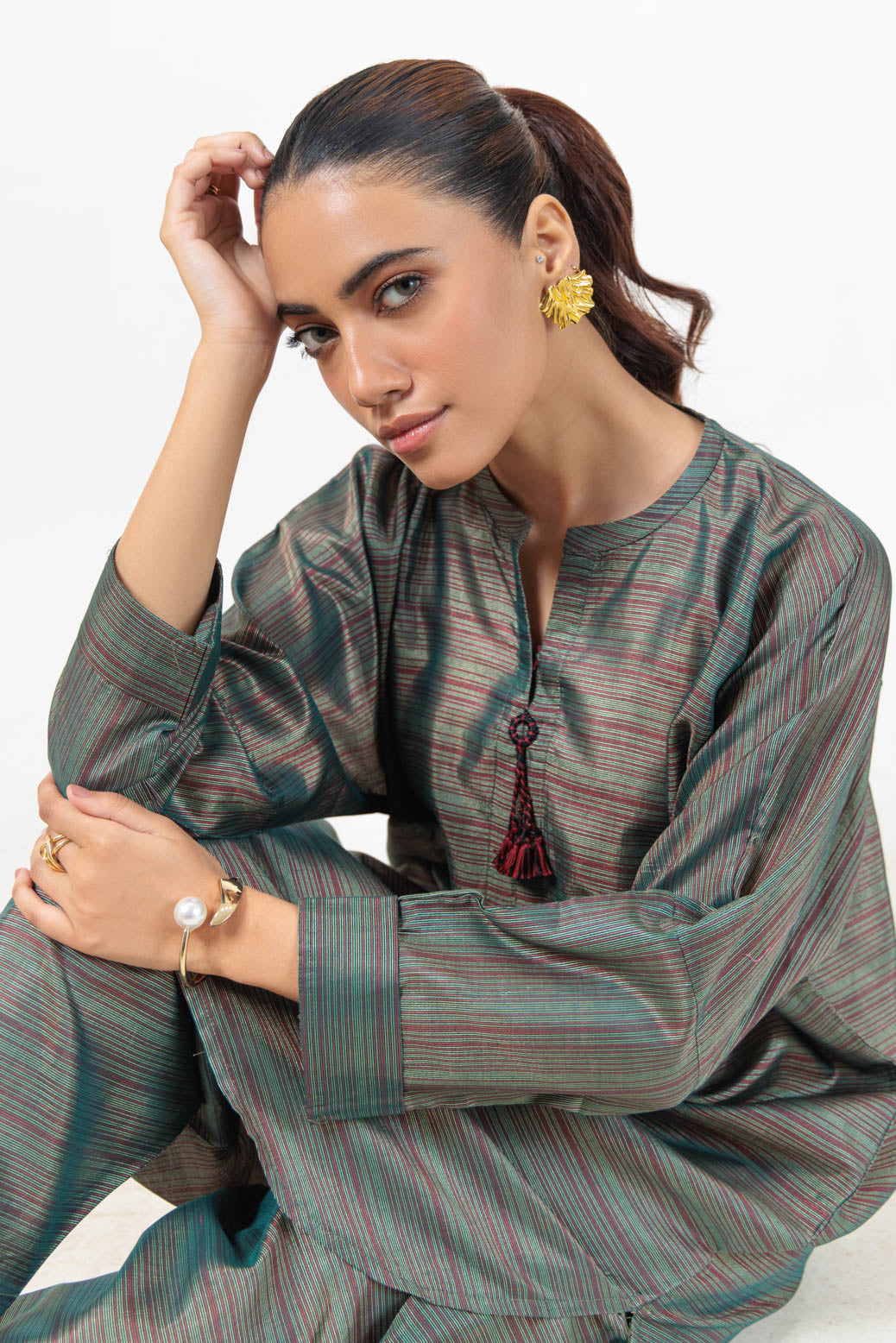 Bonanza Satrangi | Grey Mesuri 2 Piece (BS2242P02) -  Bonanza Satrangi Ready To Wear - Original Designer Dress - House of Maryam