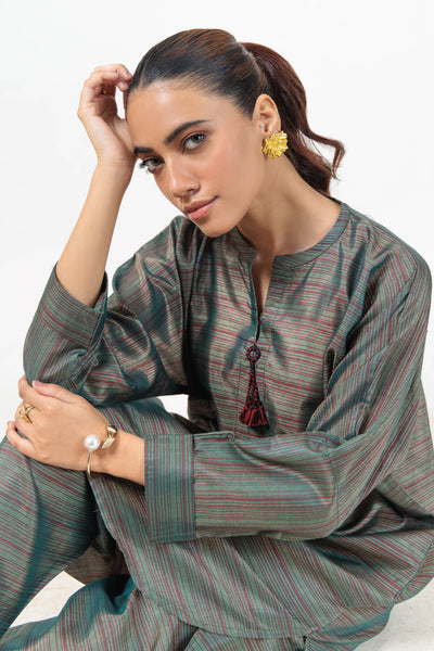 Bonanza Satrangi | Grey Mesuri 2 Piece (BS2242P02) -  Bonanza Satrangi Ready To Wear - Original Designer Dress - House of Maryam