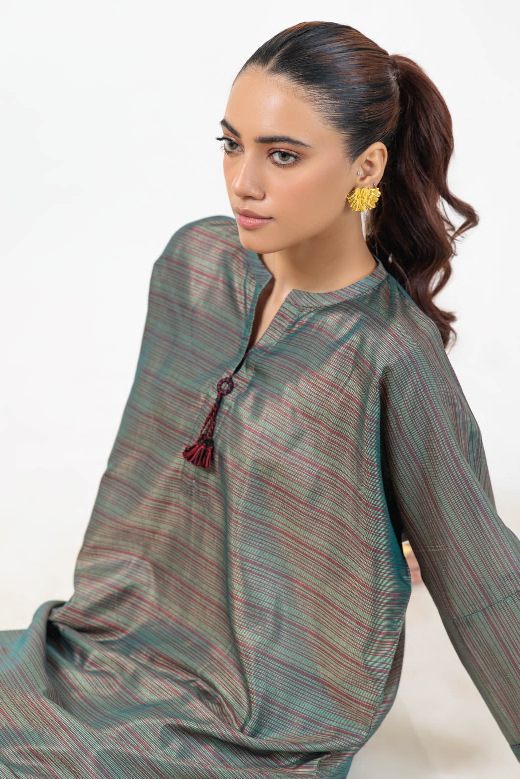 Bonanza Satrangi | Grey Mesuri 2 Piece (BS2242P02) -  Bonanza Satrangi Ready To Wear - Original Designer Dress - House of Maryam