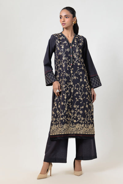 Bonanza Satrangi | Black Cambric 2 Piece (BS5242P02) -  Bonanza Satrangi Ready To Wear - Original Designer Dress - House of Maryam