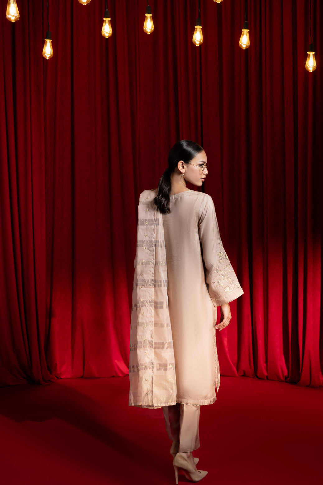 Bonanza Satrangi | Skin Silk 3 Piece (BS5243P17) -  Bonanza Satrangi Ready To Wear - Original Designer Dress - House of Maryam