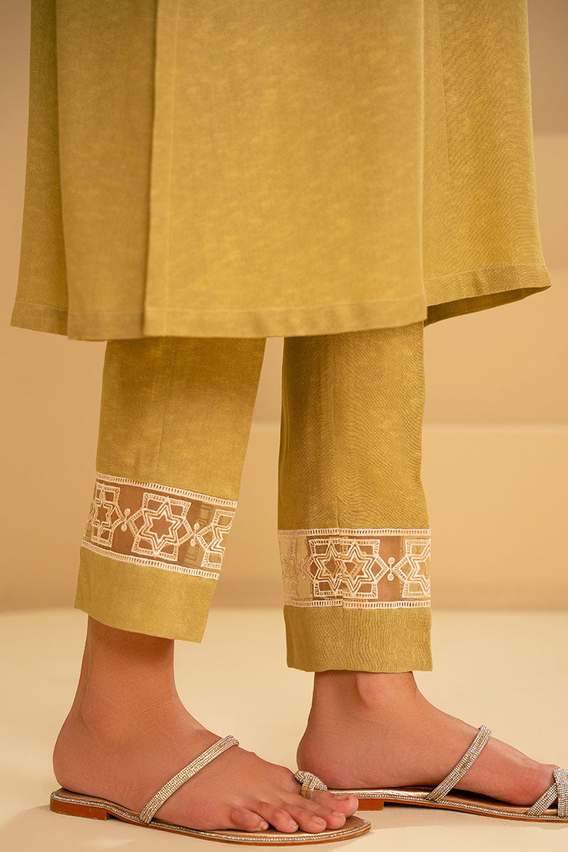 Cross Stitch | Exclusive Pret | Citrus Splash-2 PC (Shirt & Trouser), image 4