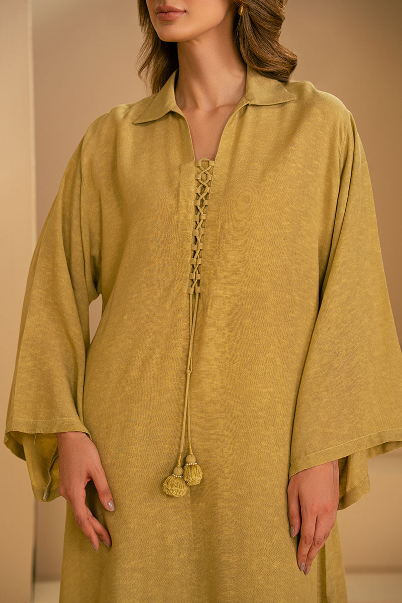 Cross Stitch | Exclusive Pret | Citrus Splash-2 PC (Shirt & Trouser)-2
