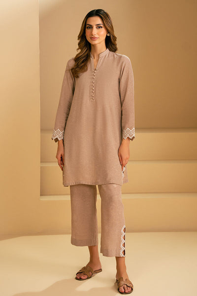 Cross Stitch | Exclusive Pret | Sunset Splendor-2 PC (Shirt & Trouser)