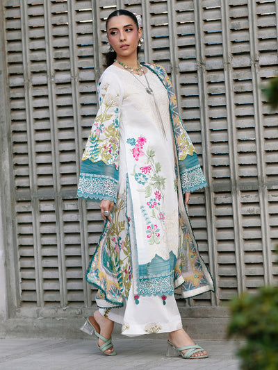 Mahnur | Broadway Luxury Lawn 26 | BW - 004