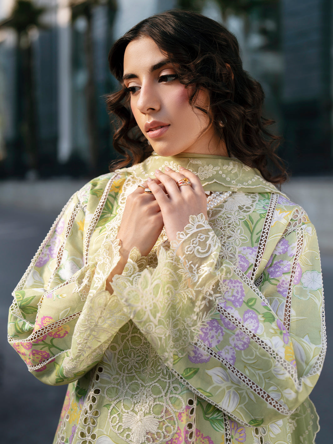 Mahnur | Broadway Luxury Lawn 26 | BW - 005, image 3