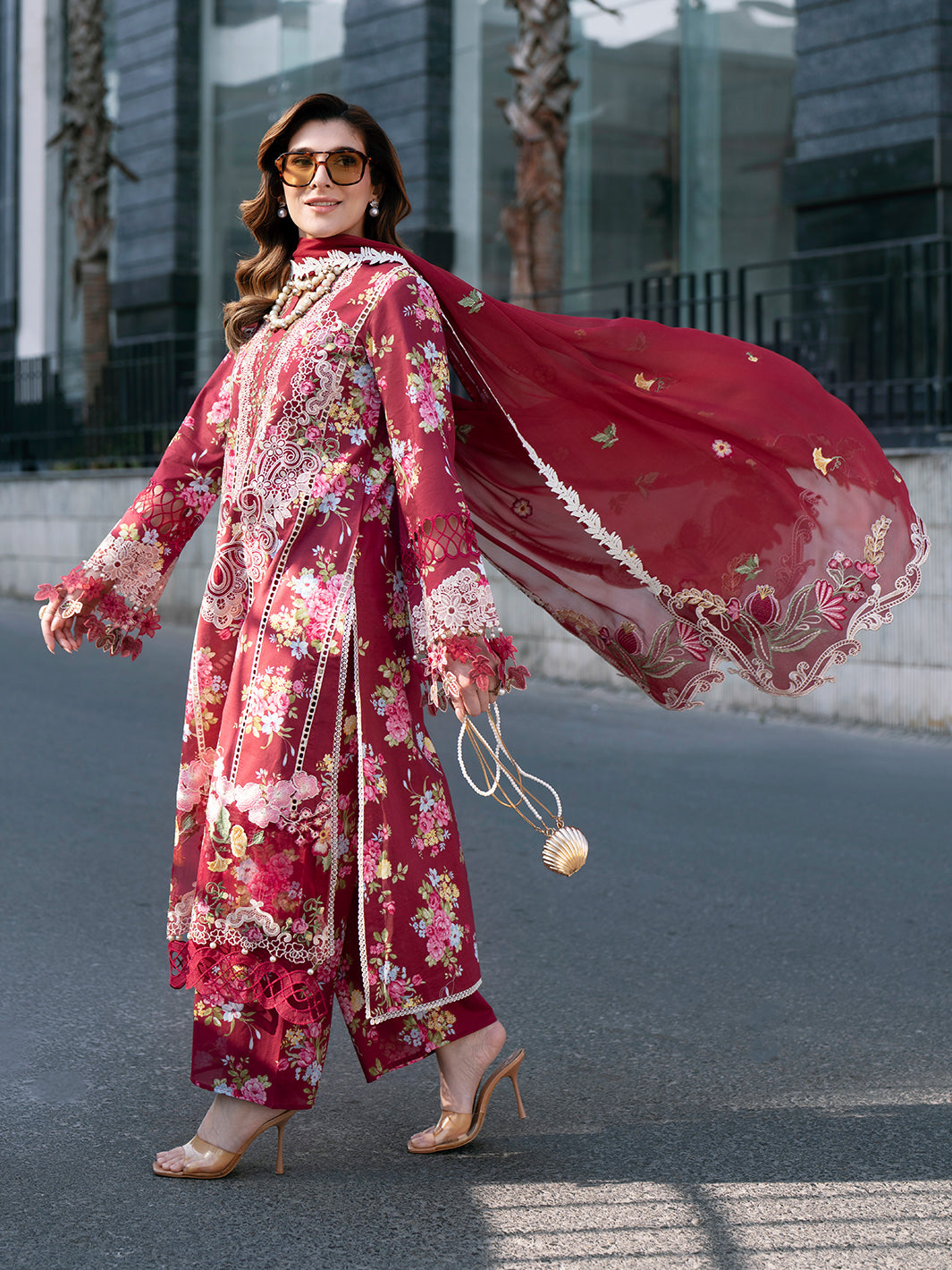 Mahnur | Broadway Luxury Lawn 26 | BW - 011, image 5