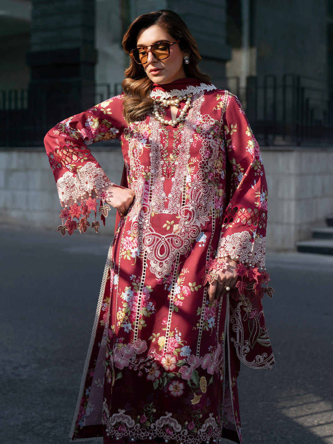 Mahnur | Broadway Luxury Lawn 26 | BW - 011, image 3