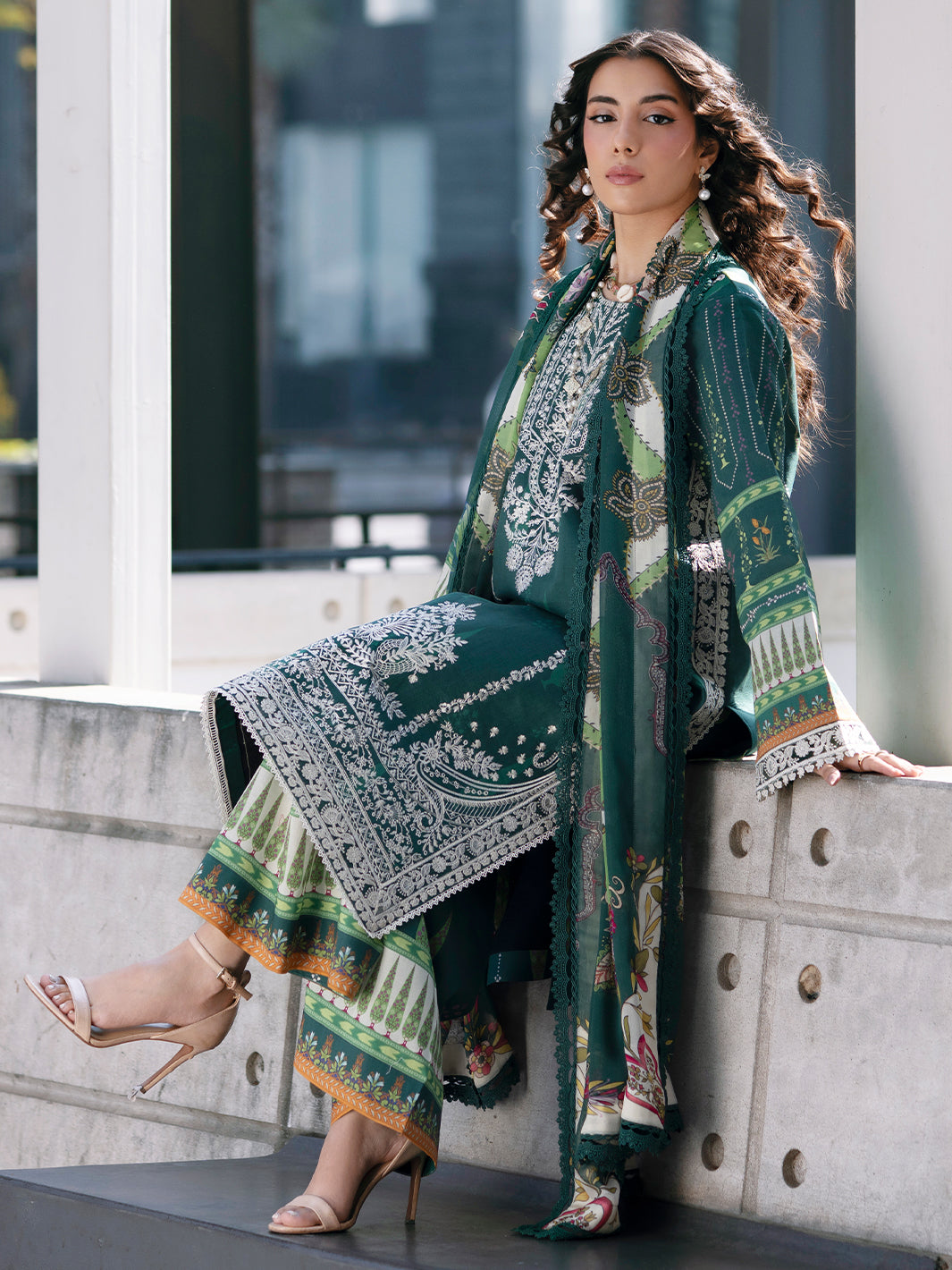 Mahnur | Broadway Luxury Lawn 26 | BW - 012, image 5