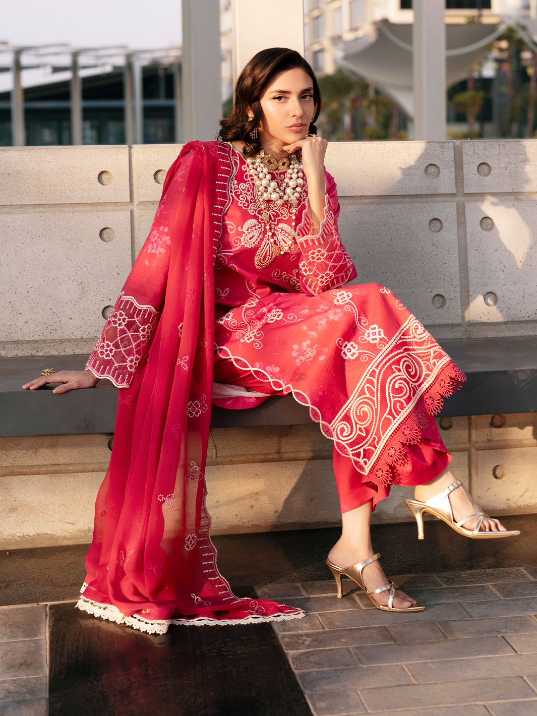 Mahnur | Broadway Luxury Lawn 26 | BW - 013, image 5