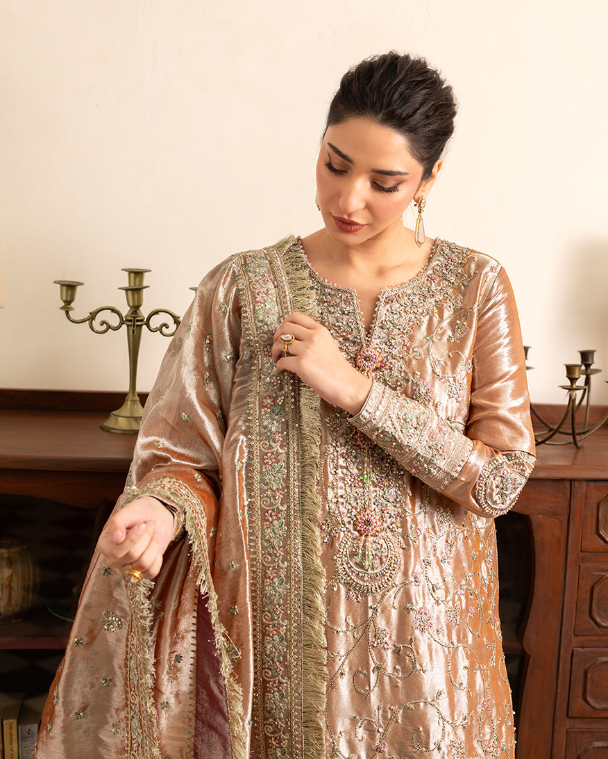 Mushq | Sunehri Lama Silk | Bakht-3