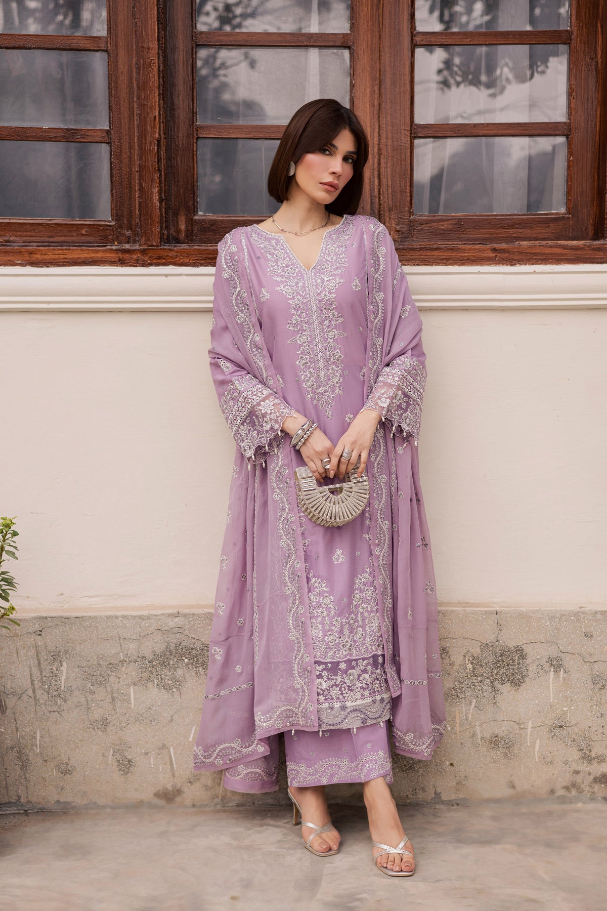 Batik | Feyre Luxury Lawn Eid Edit 26' | Banafsh 3Pc-6