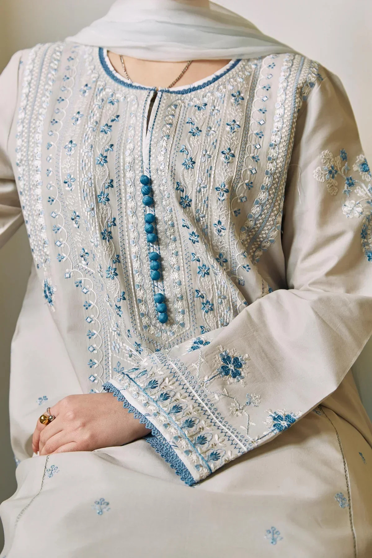 Zara Shahjahan | Coco Lawn 24 | BANO-2A -  Zara Shahjahan Luxury - Original Designer Dress - House of Maryam