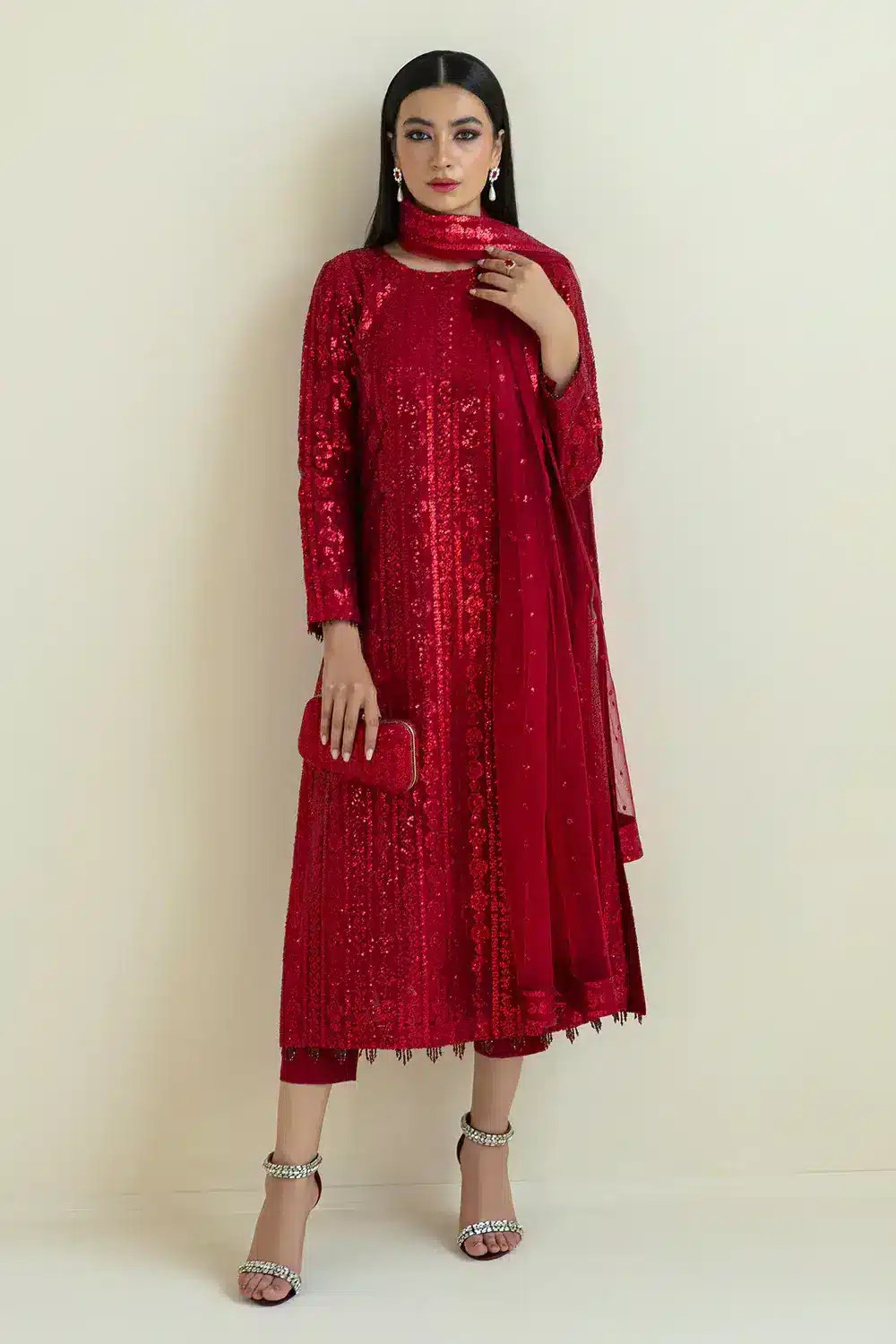 Baroque | Formals Collection | UF-385 -  Baroque Formal - Original Designer Dress - House of Maryam
