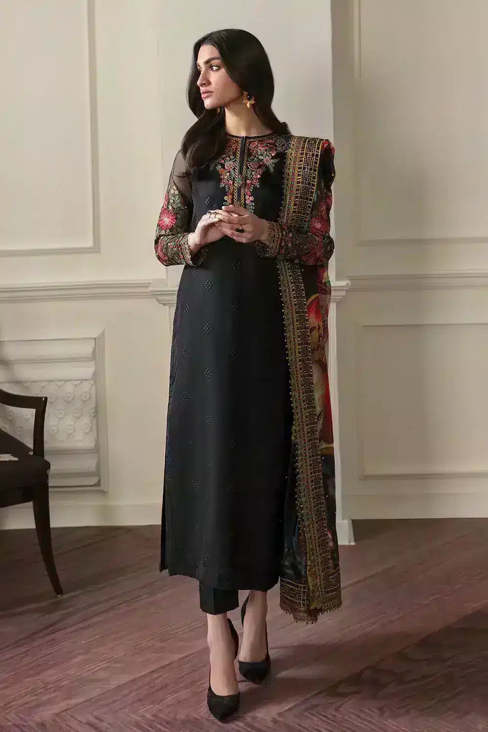 Baroque | Formals Collection | UF-290 -  Baroque Formal - Original Designer Dress - House of Maryam