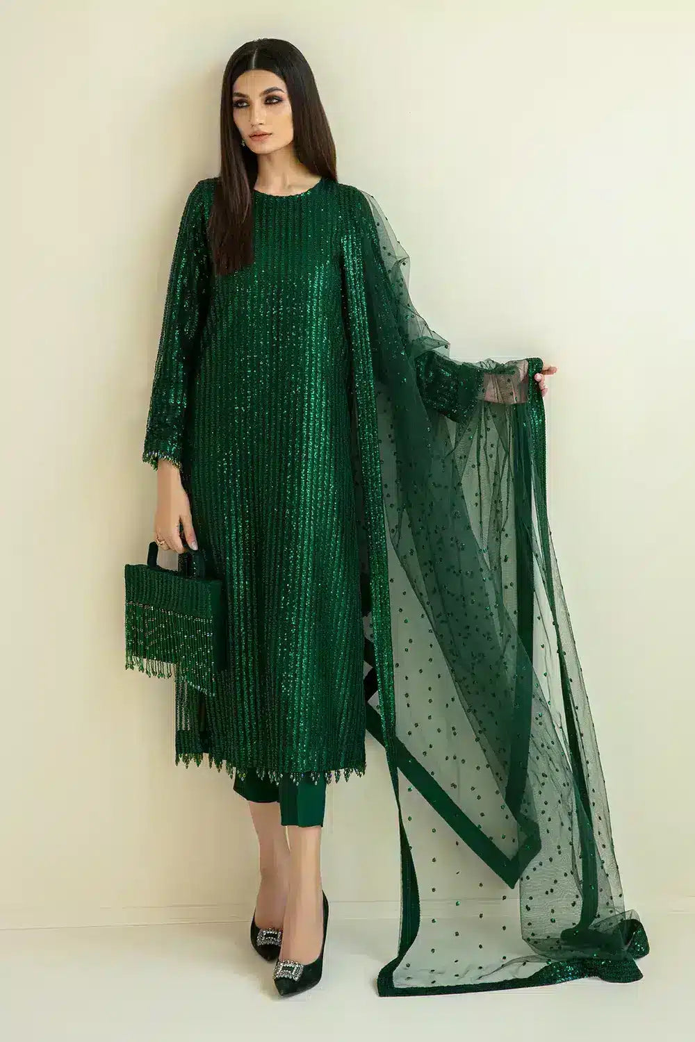 Baroque | Formals Collection | UF-386 -  Baroque Formal - Original Designer Dress - House of Maryam
