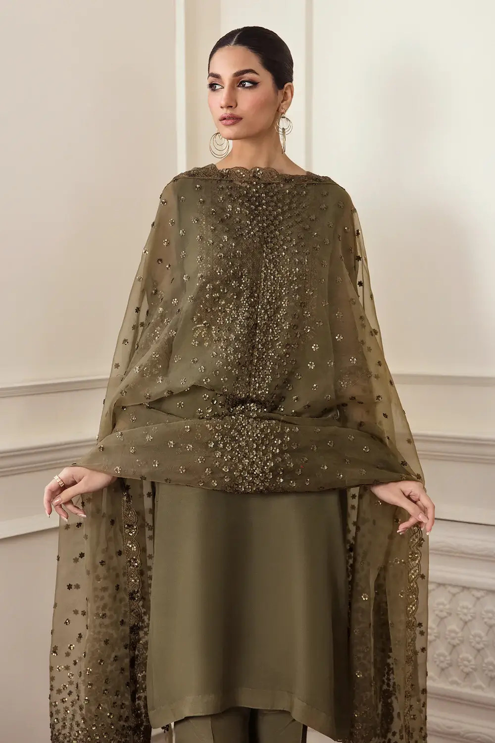Baroque | Formals Collection | UF-295 -  Baroque Formal - Original Designer Dress - House of Maryam