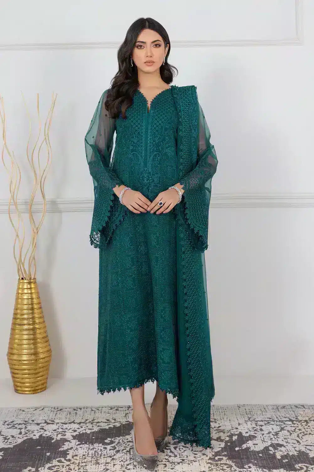 Baroque | Formals Collection | UF-338 -  Baroque Formal - Original Designer Dress - House of Maryam