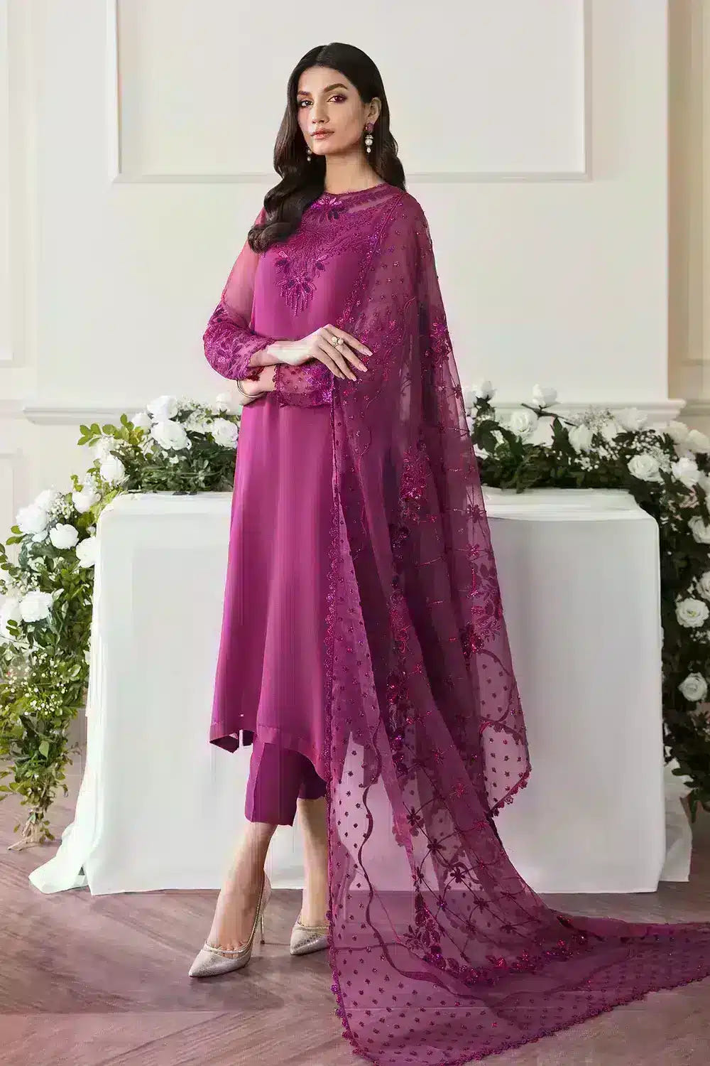 Baroque | Formals Collection | UF-291 -  Baroque Formal - Original Designer Dress - House of Maryam