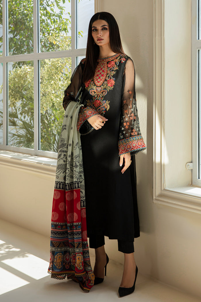 Baroque | Luxury Formals 24 | CHIFFON UF-388 -  Baroque Ladies Clothes -  House of Maryam