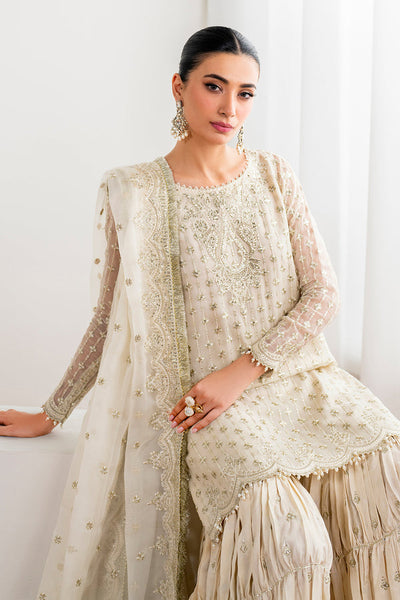 Baroque | Velvet Formals | CHIFFON UF-687 -  Baroque Ladies Clothes - Original Designer Dress - House of Maryam