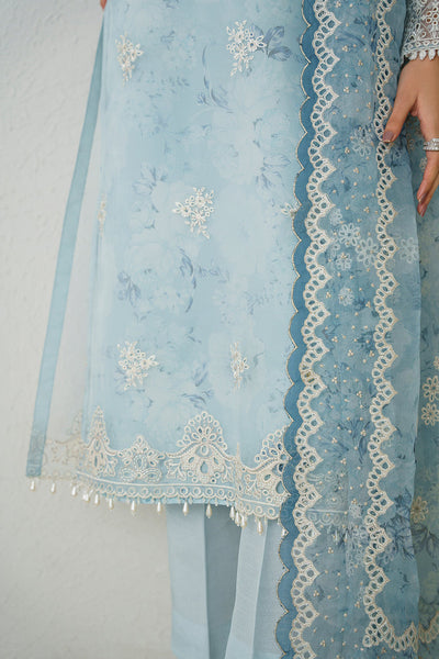Baroque | Luxury Formals 24 | ORGANZA UF-522 -  Baroque Ladies Clothes - Original Designer Dress - House of Maryam