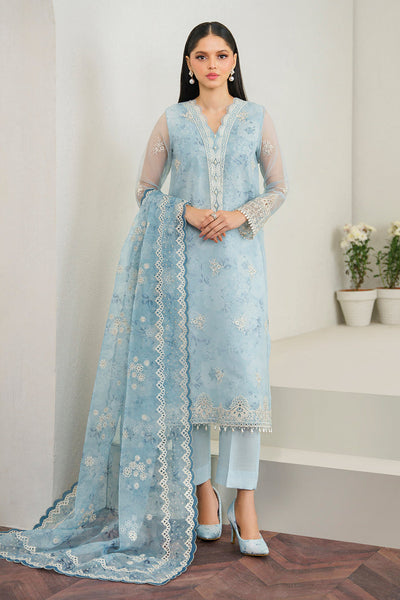 Baroque | Luxury Formals 24 | ORGANZA UF-522 -  Baroque Ladies Clothes - Original Designer Dress - House of Maryam