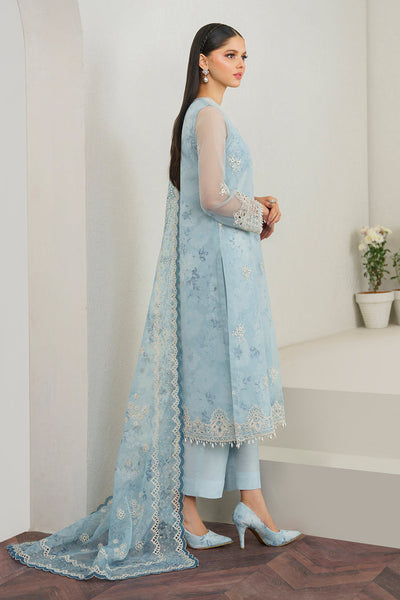 Baroque | Luxury Formals 24 | ORGANZA UF-522 -  Baroque Ladies Clothes - Original Designer Dress - House of Maryam
