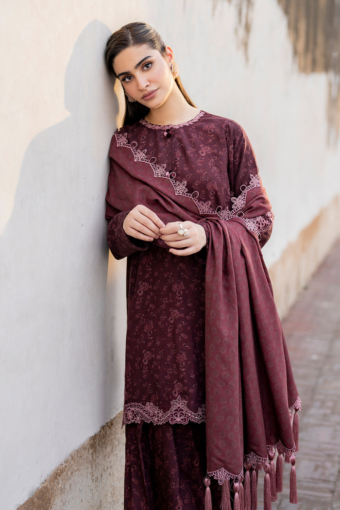 Baroque | Luxury Pret 24 | VISCOSE UF-725 -  Baroque Ladies Clothes - Original Designer Dress - House of Maryam