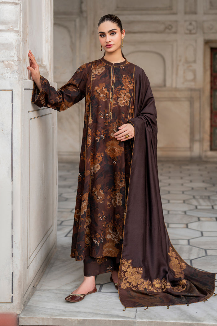 Baroque | Luxury Pret 24 | VISCOSE UF-719 -  Baroque Ladies Clothes - Original Designer Dress - House of Maryam