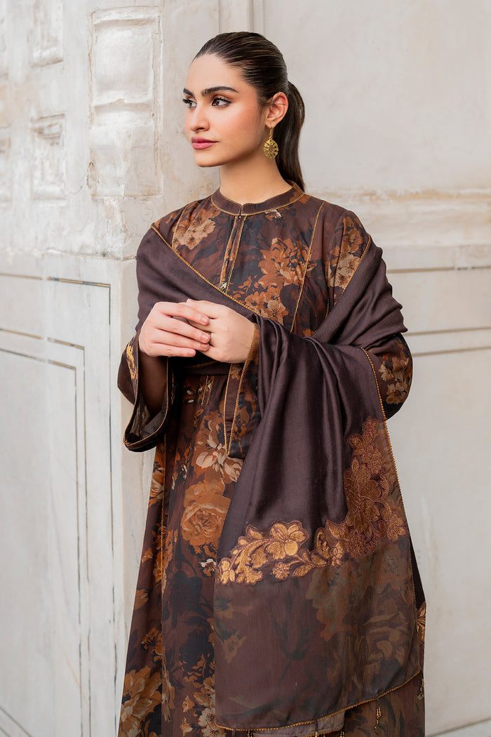 Baroque | Luxury Pret 24 | VISCOSE UF-719 -  Baroque Ladies Clothes - Original Designer Dress - House of Maryam