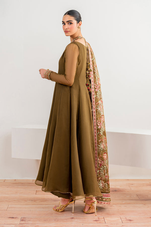 Baroque | Luxury Pret 24 | CHIFFON PR-985 -  Baroque Ladies Clothes - Original Designer Dress - House of Maryam