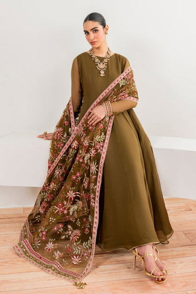 Baroque | Luxury Pret 24 | CHIFFON PR-985 -  Baroque Ladies Clothes - Original Designer Dress - House of Maryam