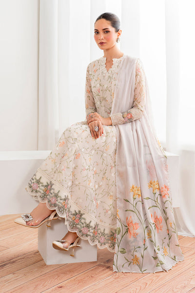 Baroque | Luxury Pret 24 | COTTON PATTI PR-986 -  Baroque Ladies Clothes - Original Designer Dress - House of Maryam