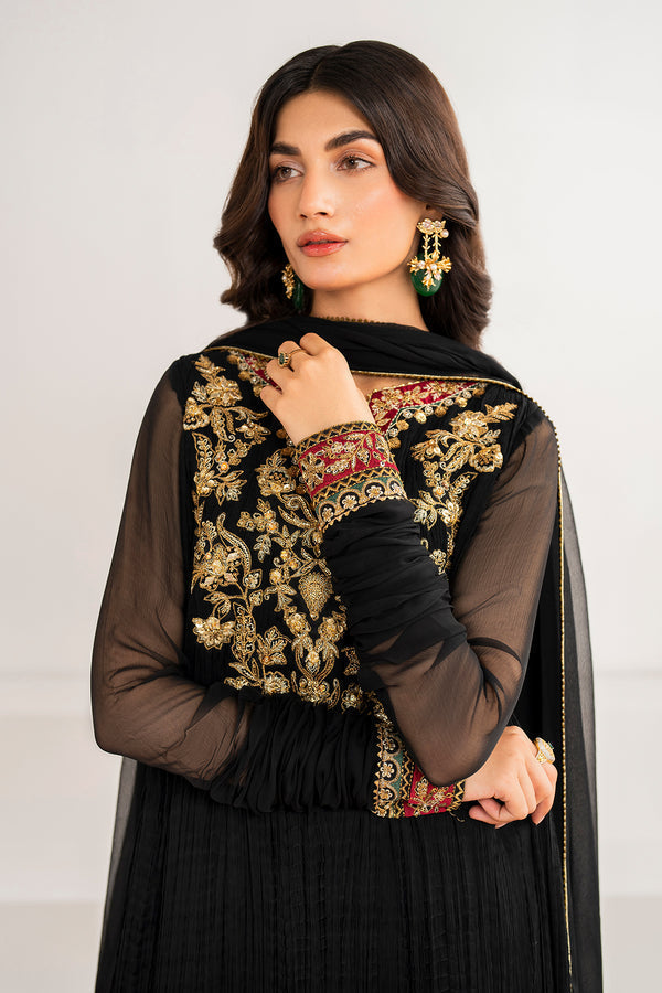 Baroque | Luxury Pret 24 | CRUSH CHIFFON PR-992 -  Baroque Ladies Clothes - Original Designer Dress - House of Maryam