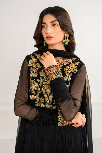 Baroque | Luxury Pret 24 | CRUSH CHIFFON PR-992 -  Baroque Ladies Clothes - Original Designer Dress - House of Maryam