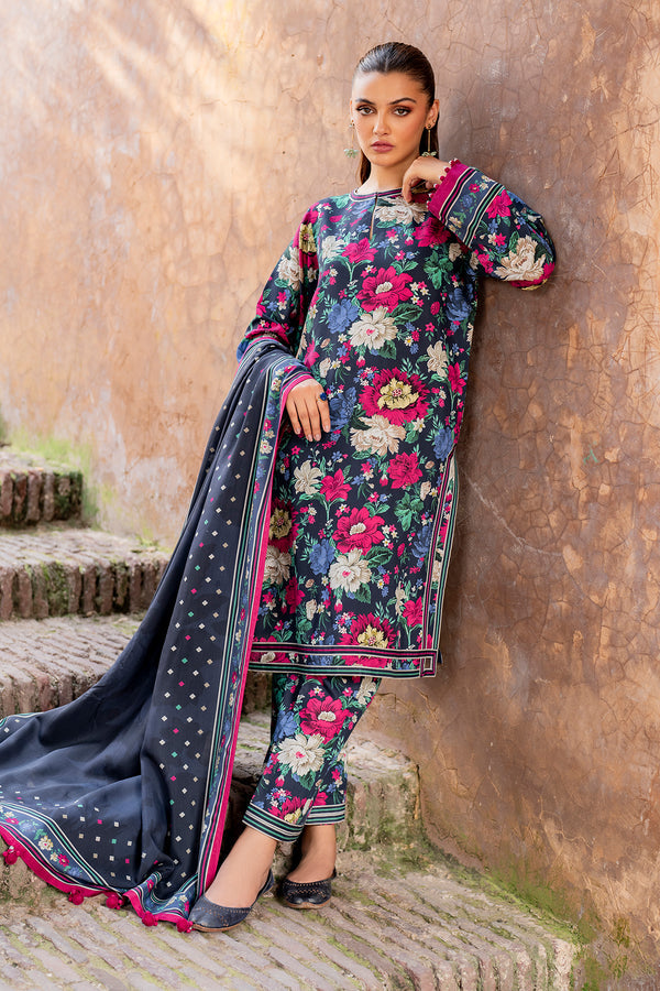 Baroque | Luxury Pret 24 | VISCOSE UF-730 -  Baroque Ladies Clothes - Original Designer Dress - House of Maryam