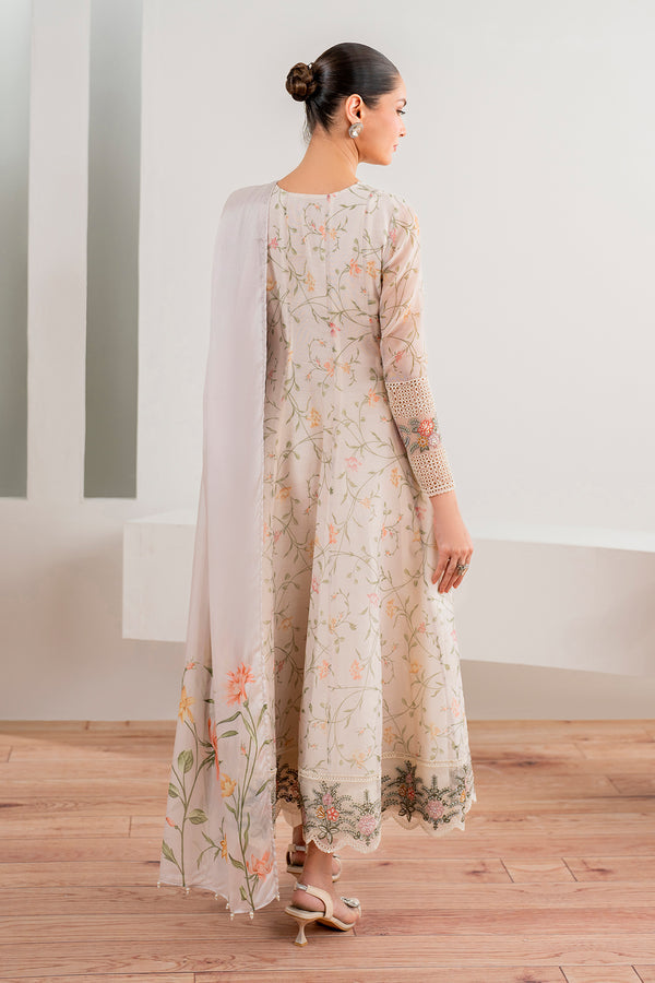 Baroque | Luxury Pret 24 | COTTON PATTI PR-986 -  Baroque Ladies Clothes - Original Designer Dress - House of Maryam