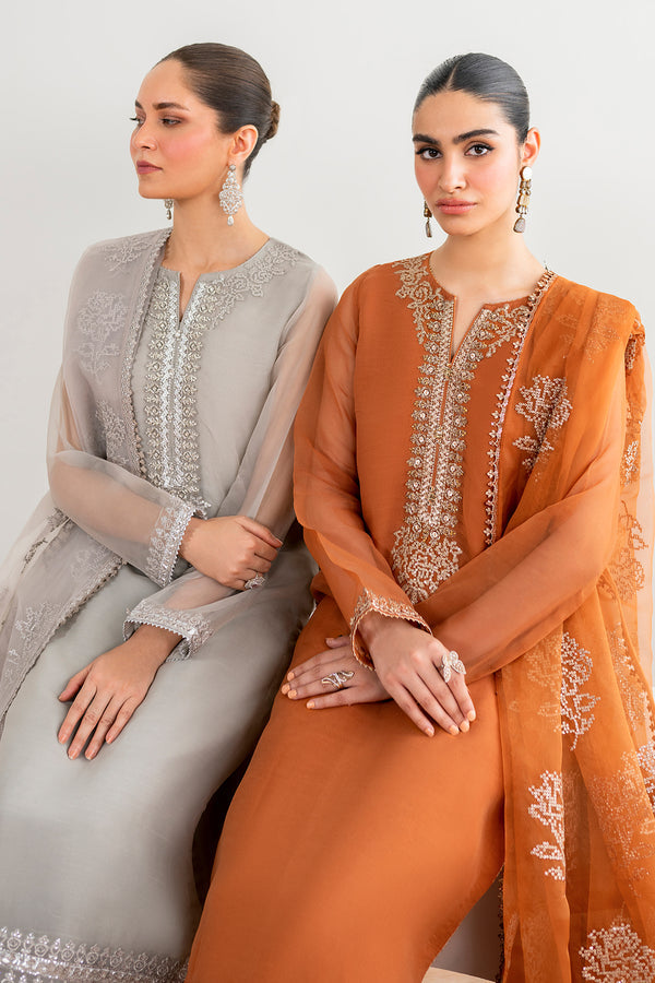 Baroque | Luxury Pret 24 | CHIFFON PR-987 -  Baroque Ladies Clothes - Original Designer Dress - House of Maryam