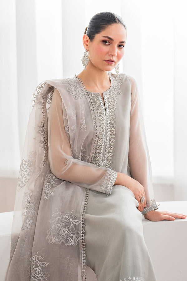 Baroque | Luxury Pret 24 | CHIFFON PR-988 -  Baroque Ladies Clothes - Original Designer Dress - House of Maryam