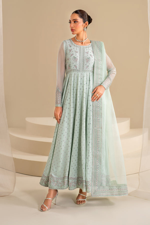 Baroque | Luxury Pret 24 | CHIFFON PR-925 -  Baroque Ladies Clothes - Original Designer Dress - House of Maryam