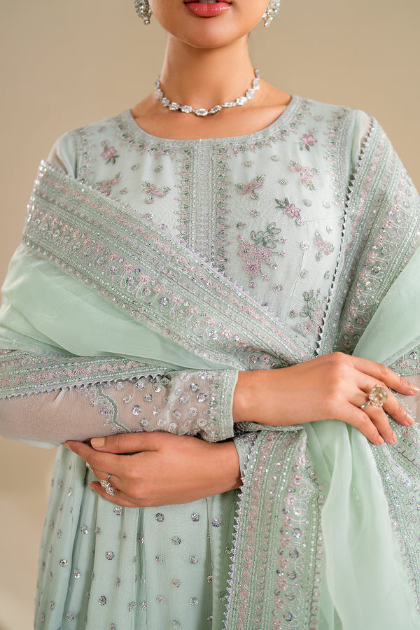 Baroque | Luxury Pret 24 | CHIFFON PR-925 -  Baroque Ladies Clothes - Original Designer Dress - House of Maryam