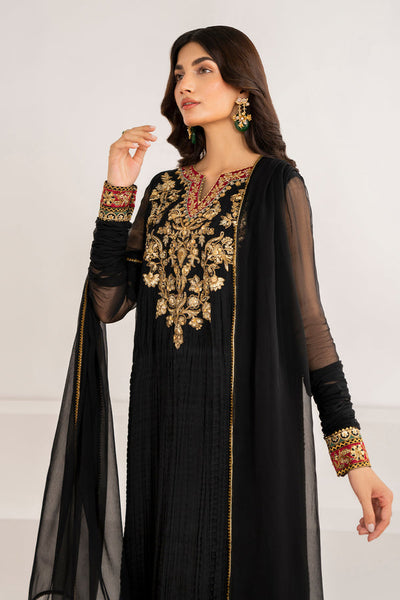 Baroque | Luxury Pret 24 | CRUSH CHIFFON PR-992 -  Baroque Ladies Clothes - Original Designer Dress - House of Maryam
