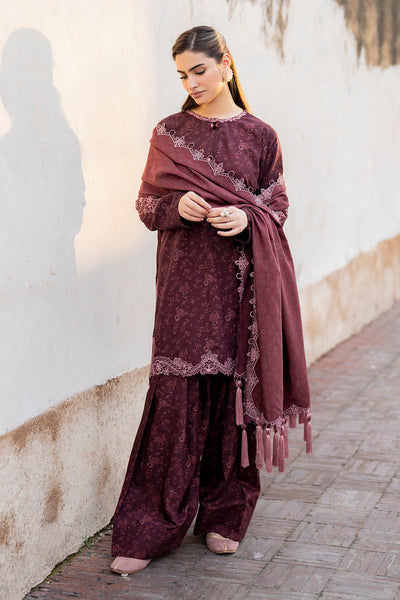 Baroque | Luxury Pret 24 | VISCOSE UF-725 -  Baroque Ladies Clothes - Original Designer Dress - House of Maryam