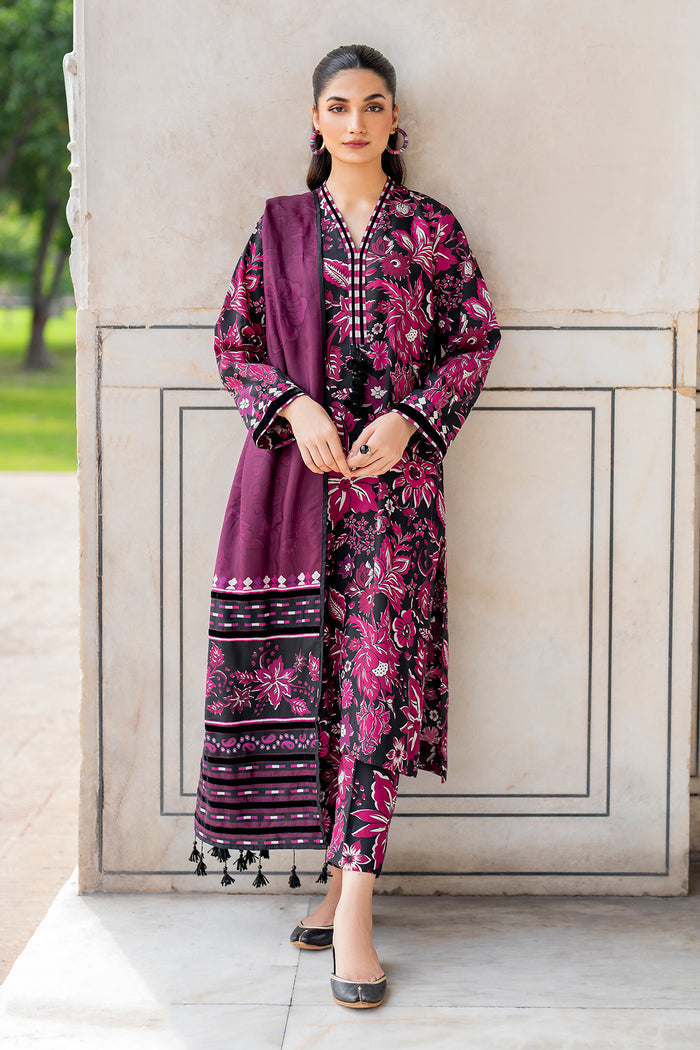 Baroque | Luxury Pret 24 | VISCOSE UF-732 -  Baroque Ladies Clothes - Original Designer Dress - House of Maryam