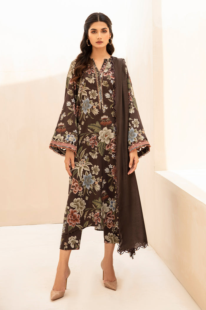 Baroque | Luxury Pret 24 | VISCOSE UF-432 -  Baroque Ladies Clothes - Original Designer Dress - House of Maryam