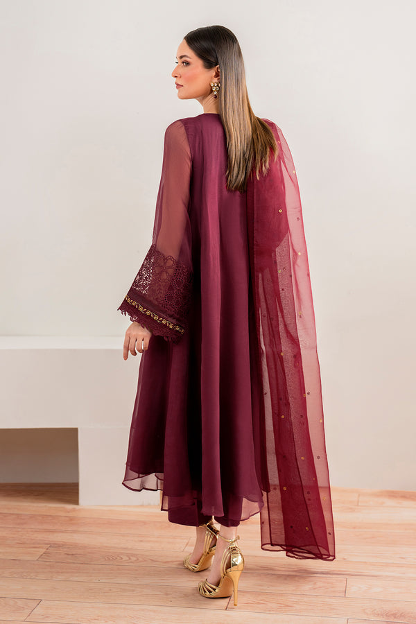 Baroque | Luxury Pret 24 | CHIFFON PR-981 -  Baroque Ladies Clothes - Original Designer Dress - House of Maryam
