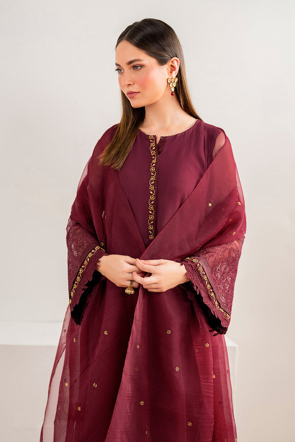 Baroque | Luxury Pret 24 | CHIFFON PR-981 -  Baroque Ladies Clothes - Original Designer Dress - House of Maryam