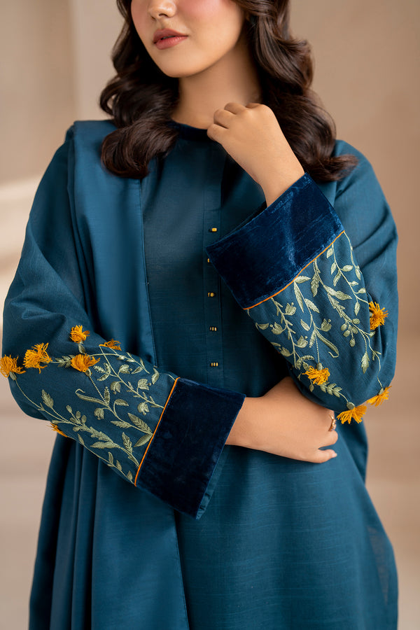 Baroque | Luxury Pret 24 | KHADDAR PR-999 -  Baroque Ladies Clothes - Original Designer Dress - House of Maryam