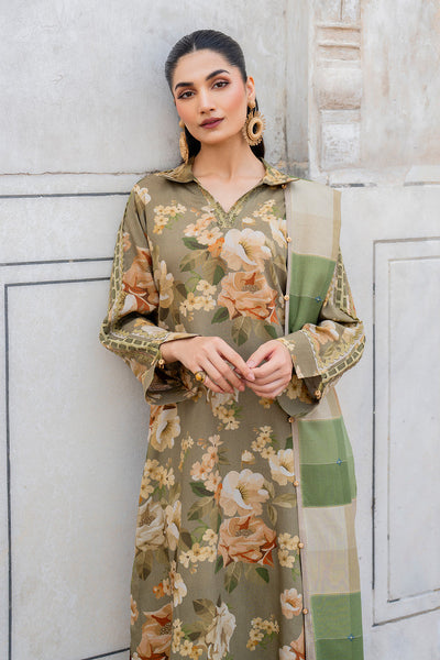 Baroque | Luxury Pret 24 | VISCOSE UF-734 -  Baroque Ladies Clothes - Original Designer Dress - House of Maryam